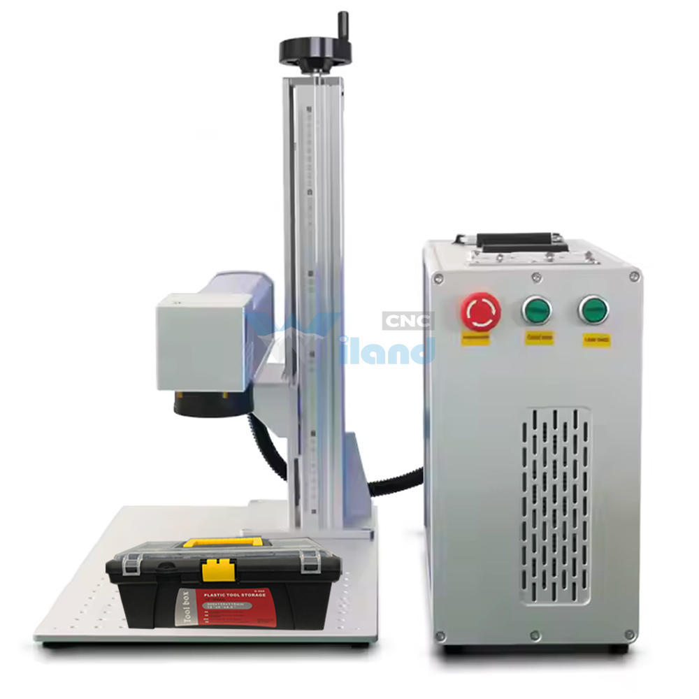 60W JPT MOPA  M7 Fiber Laser Marking Machine Laser Engraving Cutting Machine For Metal