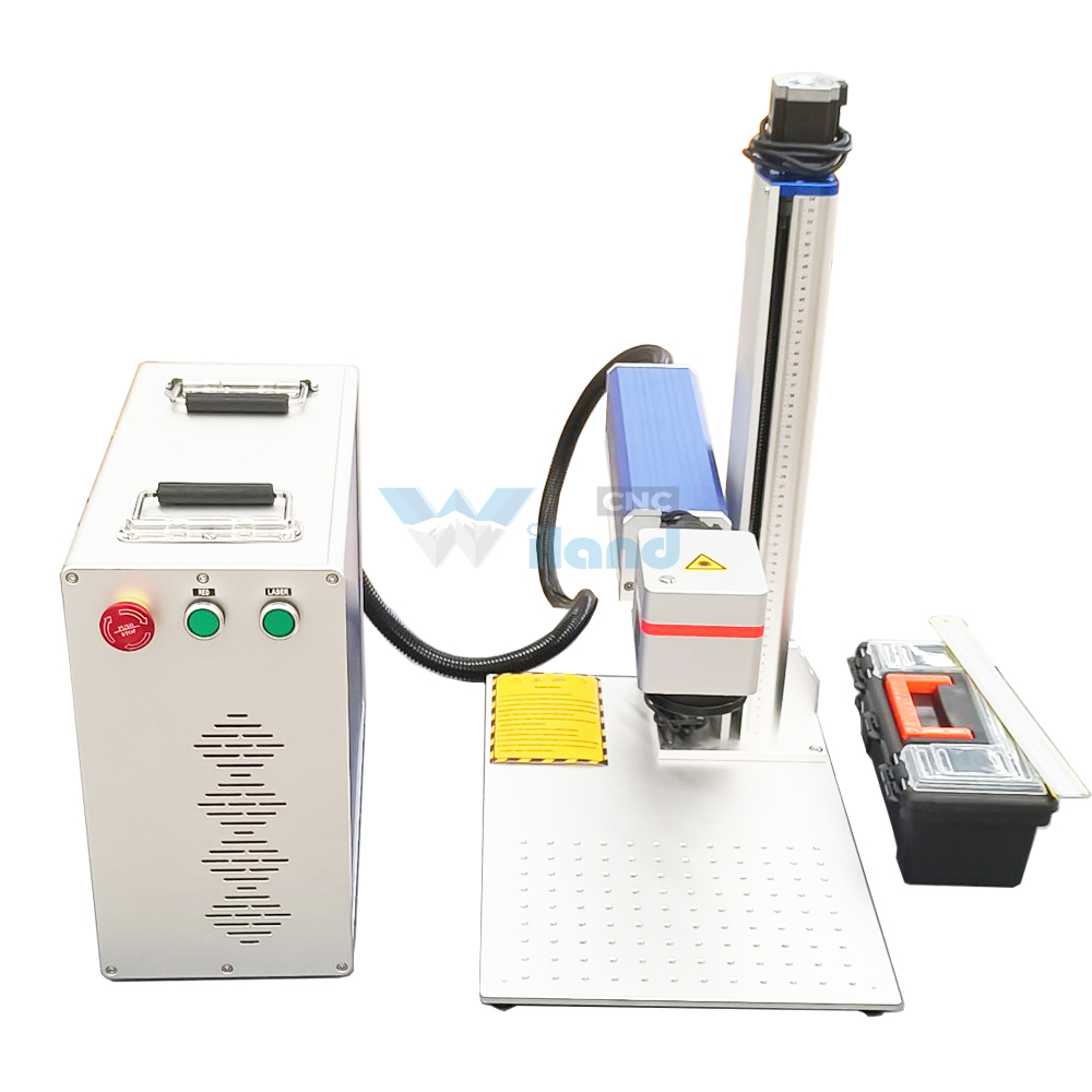 100W JPT M7 MOPA Fiber Laser Marking Machine Jewelry Laser Engraving Machine For Metal Cutting