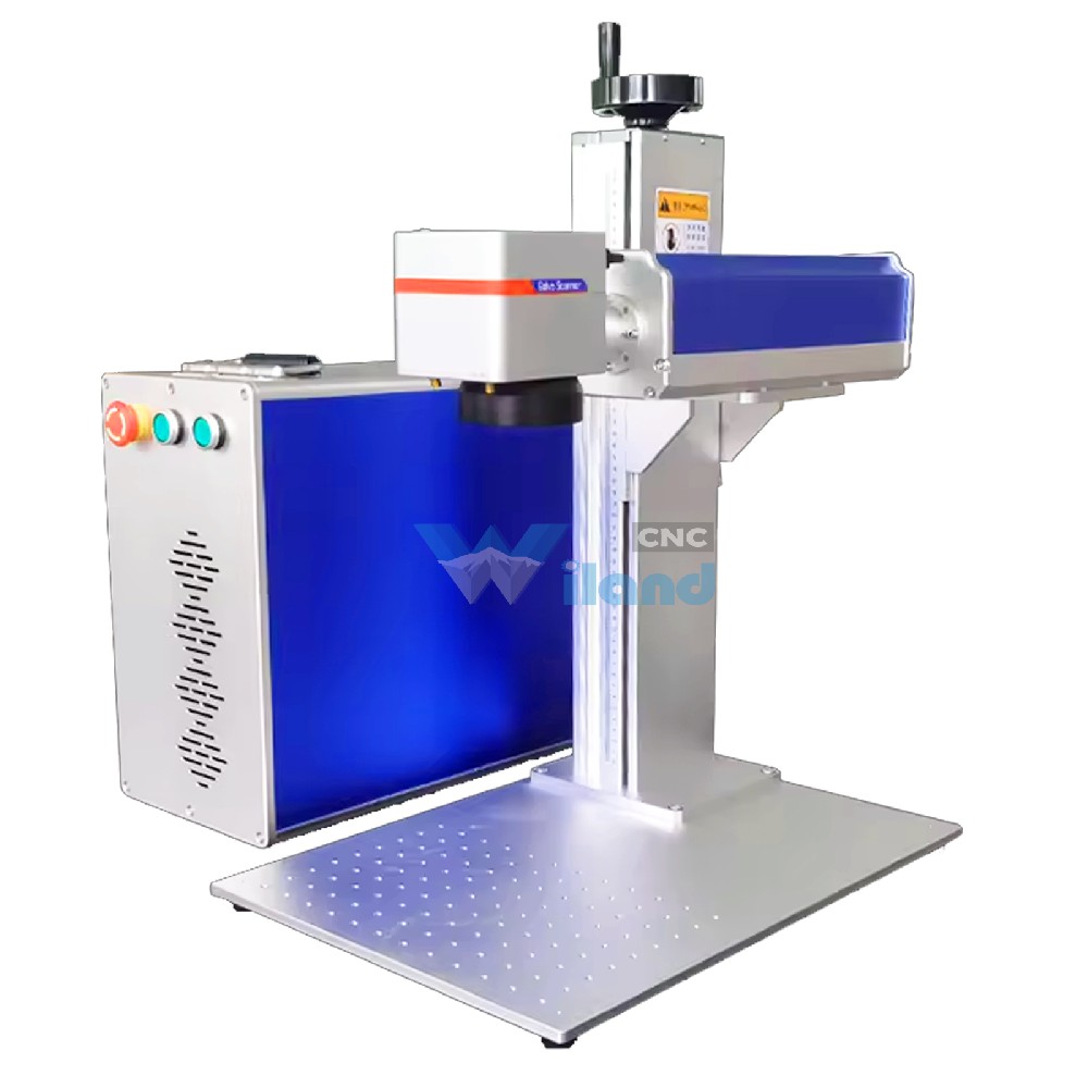 30W JPT M7 MOPA Color Laser Engraving Fiber Laser Marking Machine Laser Engraving Machine For Metal Steel