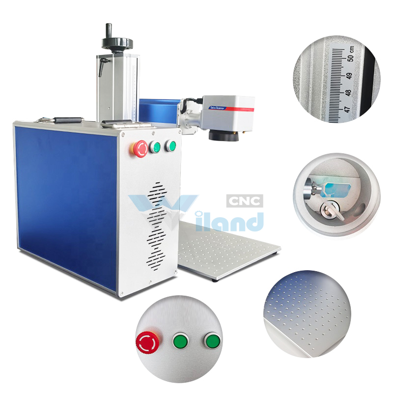 80W JPT M7 MOPA Fiber Laser Marking Machine Jewelry Laser Engraving Cutting Machine For Metal Silver Gold